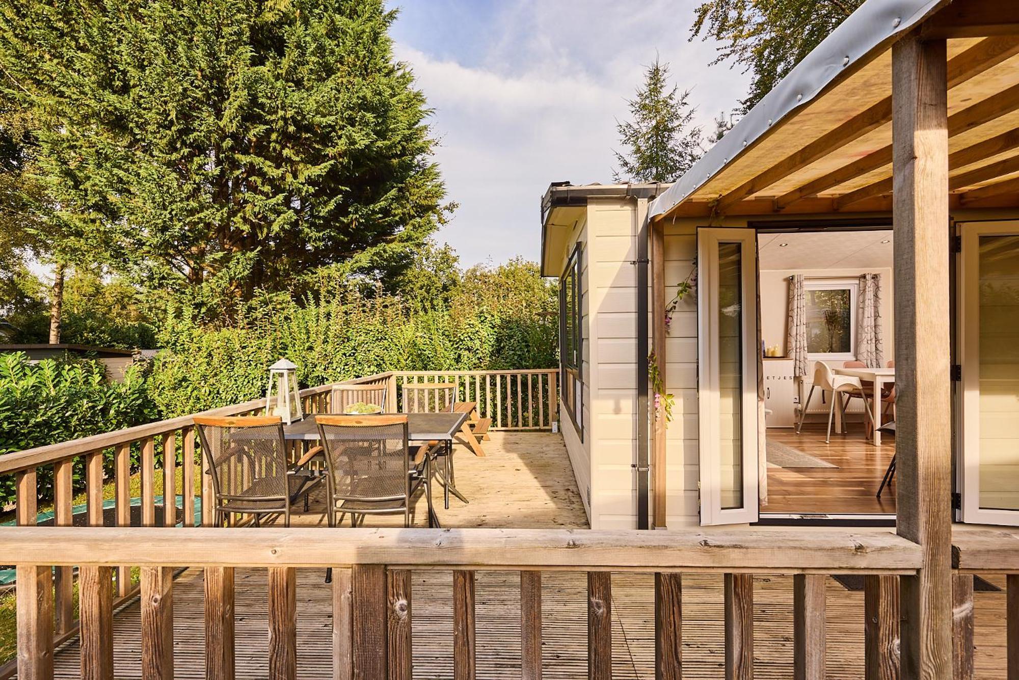 Chalet Huisje Bella Op De Veluwe Max 2 Volwassene Beekbergen Esterno foto