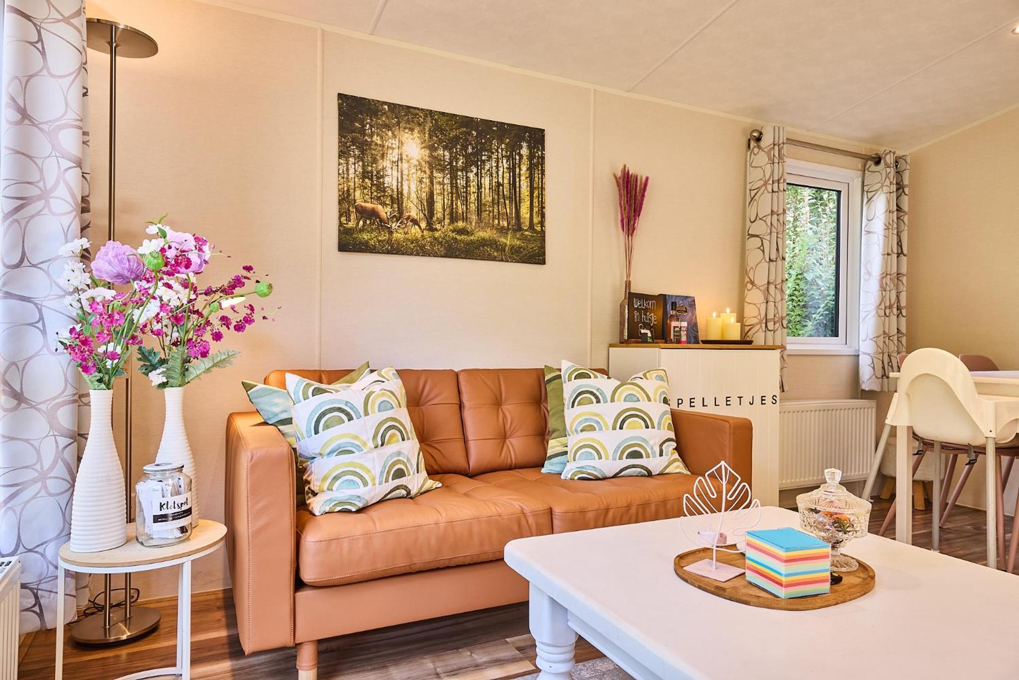 Chalet Huisje Bella Op De Veluwe Max 2 Volwassene Beekbergen Esterno foto